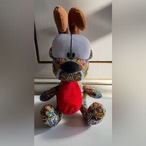 Toy Factory Pooky Bear Odie Plush Special Edition Sticker Bomb Cartoon animal